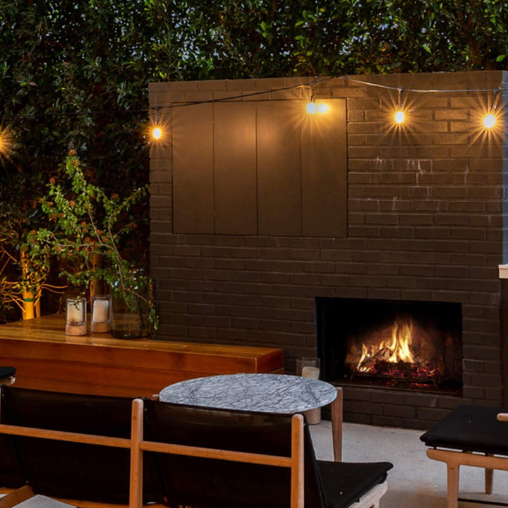 Brightech Ambience Vintage 48 Foot 40 Watt Vintage Bulb String Lights (Open Box) - VMInnovations
