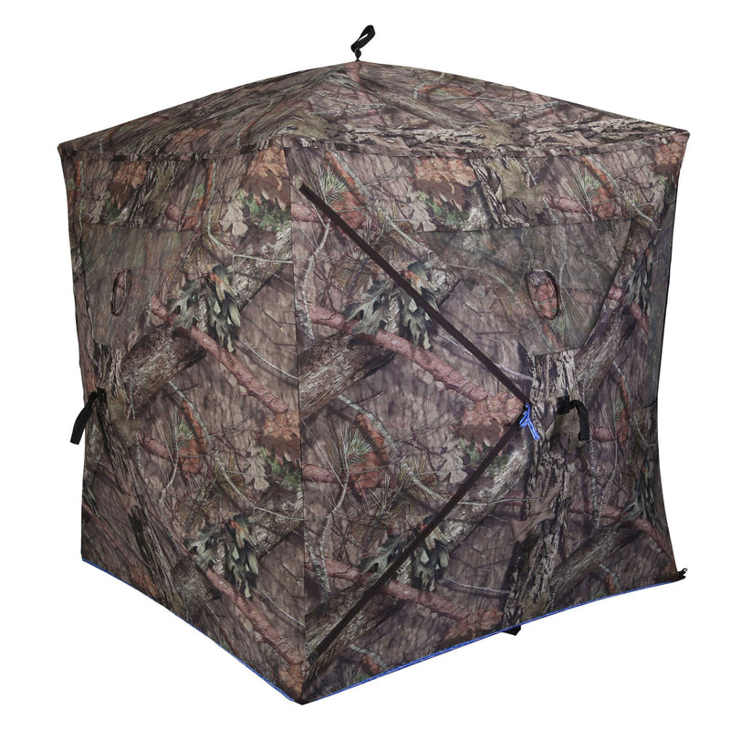 Ameristep Mossy Oak Camo Element Ground Hunting Blind Pop Up Tent (For Parts)