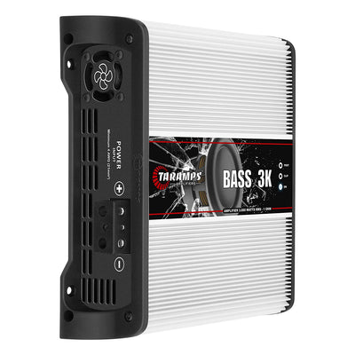 Taramps 3000 Watt Auto Mono Amplifier Bundle with Audiopipe Installation Kit