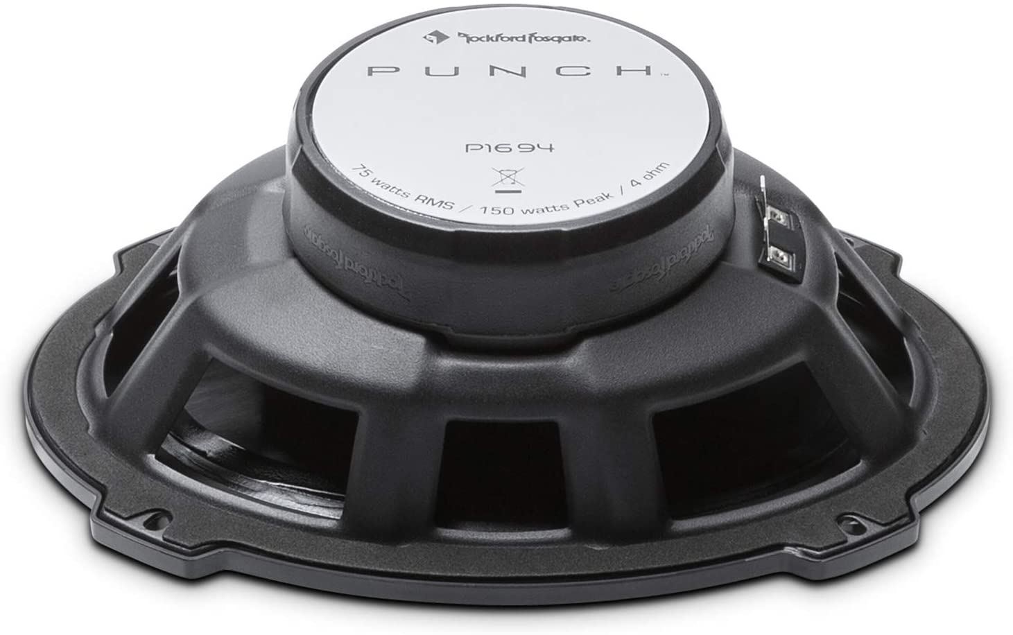 Rockford Fosgate P1694 6x9" 150W 4-Ohm 4-Way Car Coaxial Speakers Audio, Pair