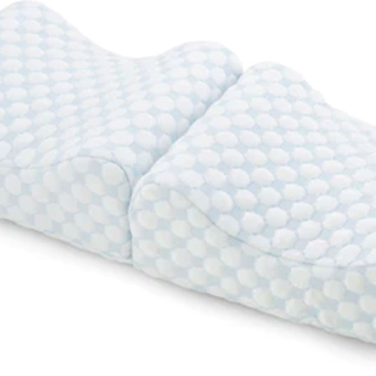 Sleepgram High Density Foam Contour Knee Pillow, Outer Cooling Cover, Gray(Used)
