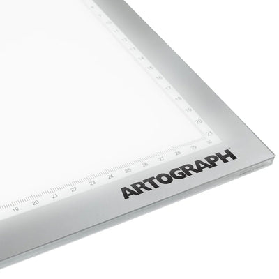 Artograph Featherweight LightPad, 9" x 12" Dimmable LED Light Box for Drawing
