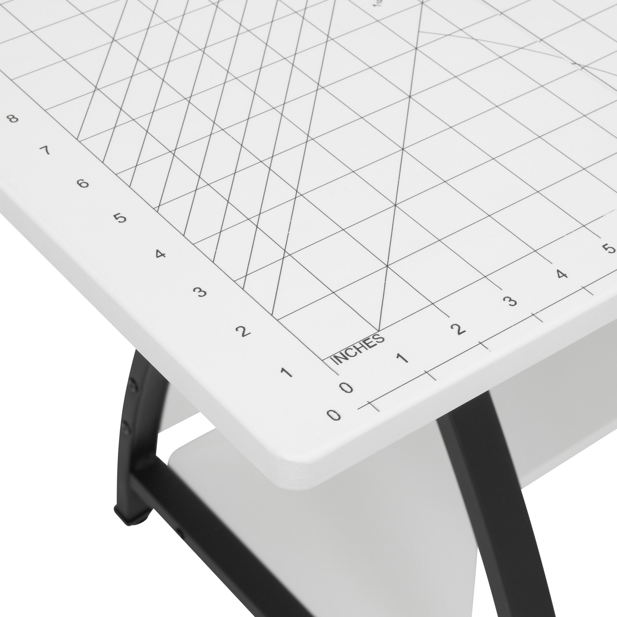 Sew Ready Comet Plus Craft Sewing Table with Accurate Fabric Cutting Grid-Top