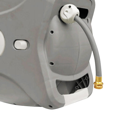 Sunneday XW-30B Wall Mounted Plastic Retractable Hose Garden Reel Holds 100 Feet - VMInnovations