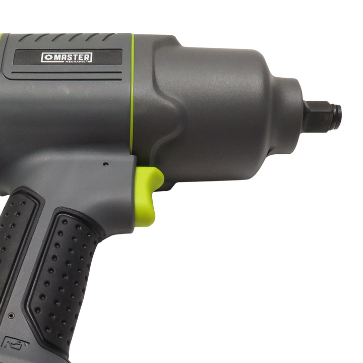 Master Mechanic 4.6 CFM 90 PSI 1/2" Pneumatic Composite Air Impact Wrench w/Grip - VMInnovations