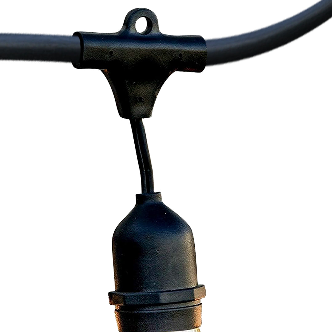 Globe 24 Feet 11 Watts Dublin Incandescent Vintage String 12 Bulb Light Set - VMInnovations