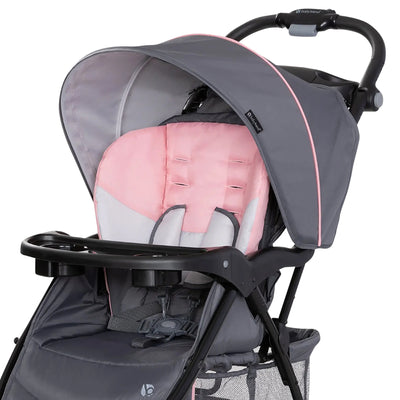 Baby Trend Stroller & EZ-Lift Infant Car Seat, EZ Ride Travel System, Dash Pink - VMInnovations
