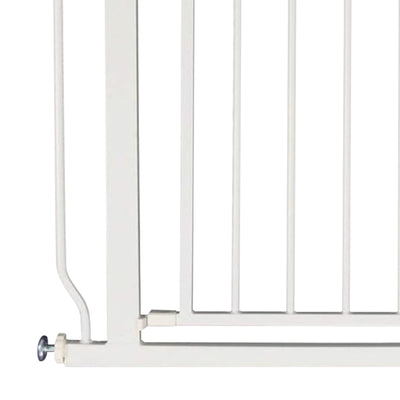 BalanceFrom Walk-Thru Safety Gate for Baby, 29.1-33.8"W, 30"H, White (Used)