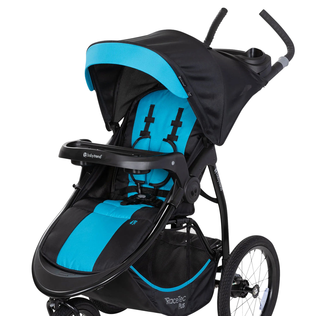 Baby Trend Expedition Race Tec Plus Lightweight Jogger Stroller, Ultra Marine - VMInnovations