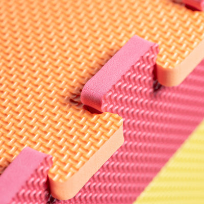 BalanceFrom 9 Color Thick Letter Puzzle Foam Exercise Play Mats, 36 (Open Box)