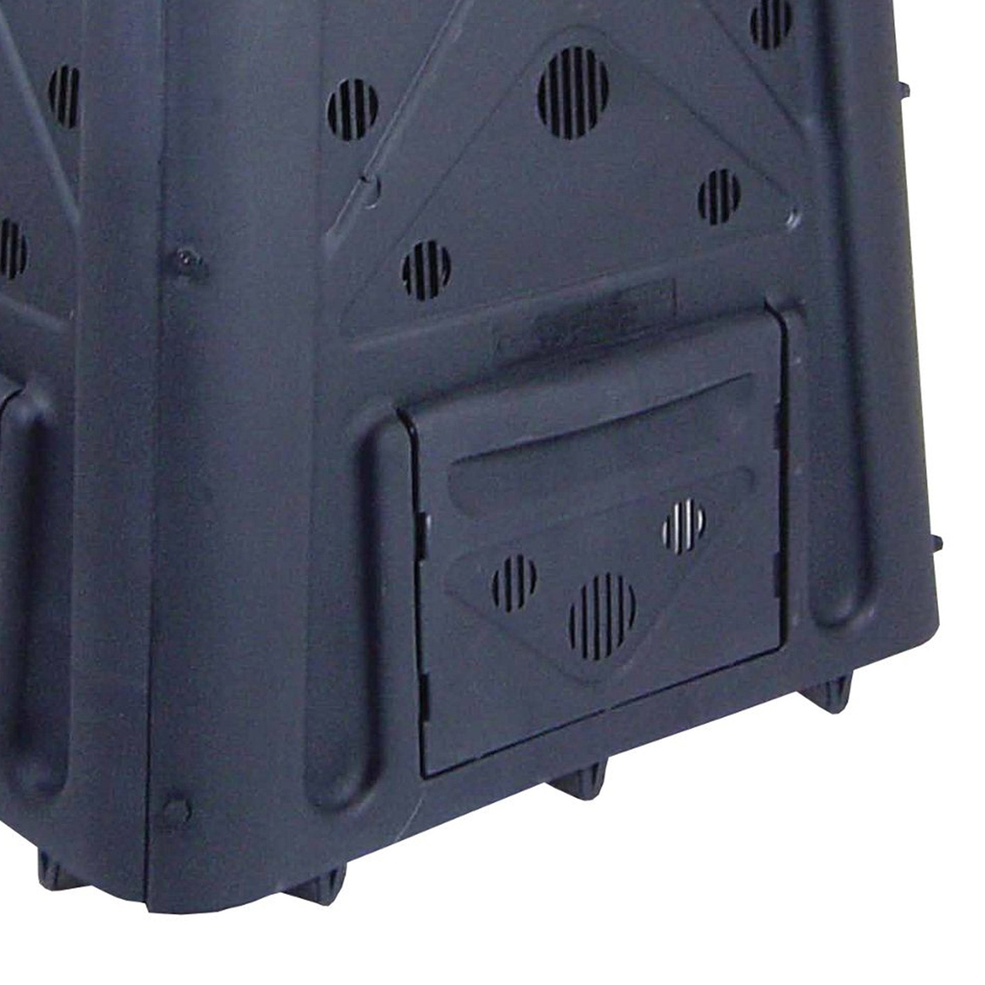 Redmon 65 Gal Capacity Compost Bin w/ Lift Off Lid and 4 Door Access (For Parts) - VMInnovations