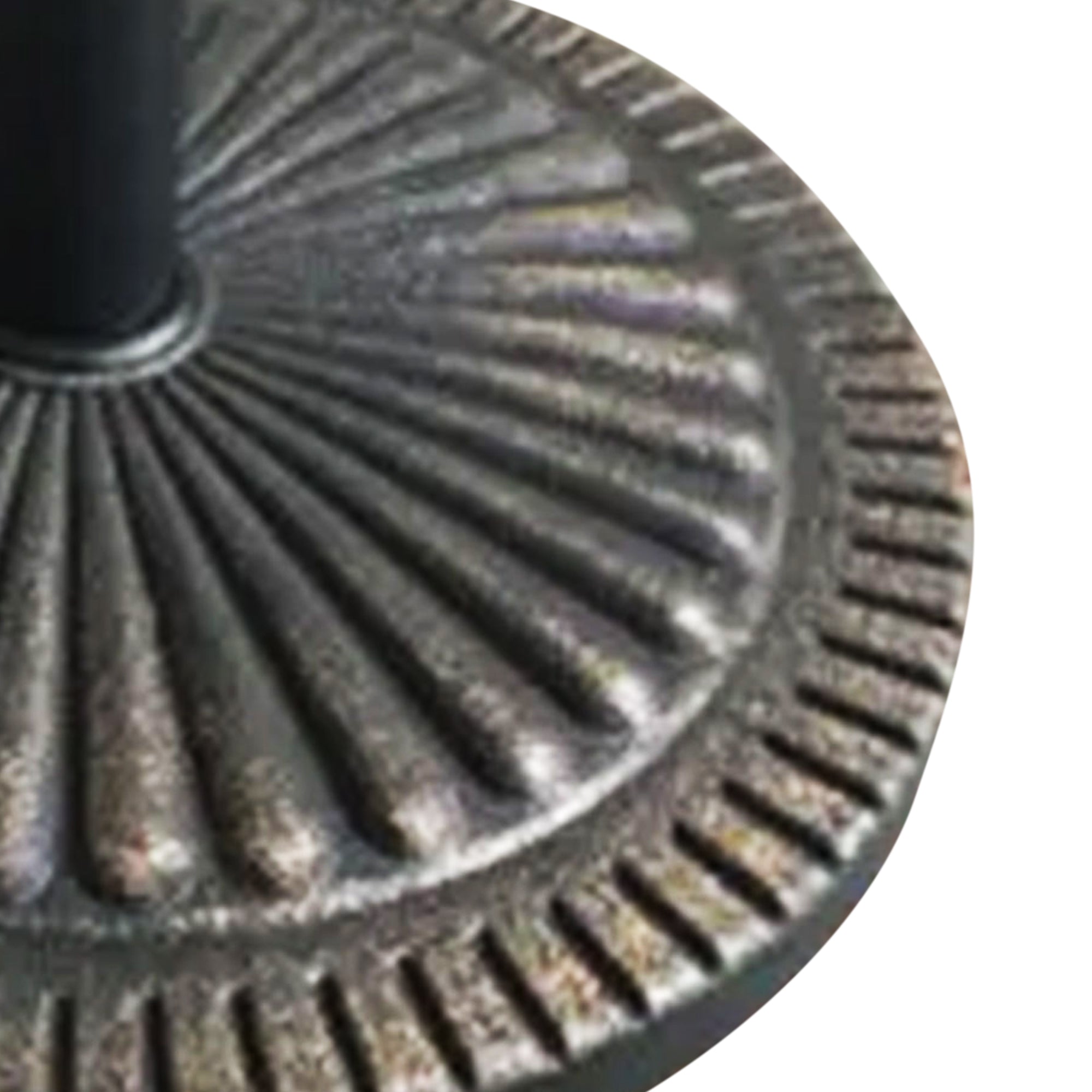 Four Seasons Courtyard 22 Inch Umbrella Base Fits Up To 2" Umbrella Pole, Bronze - VMInnovations