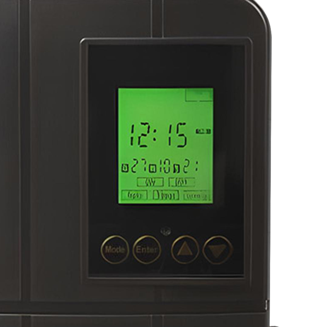 Fusion Low Voltage Outdoor LED Lighting Transformer w/Timer, 50W, Black (Used) - VMInnovations