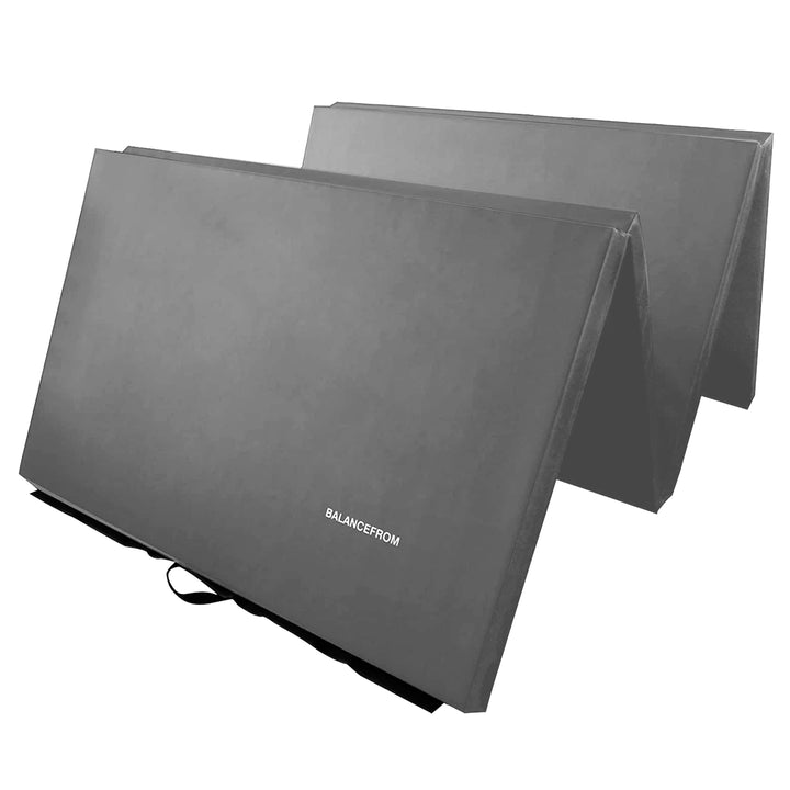 BalanceFrom 4' x 6' x 2" All Purpose Folding Fitness Gymnastics Mat (Open Box)