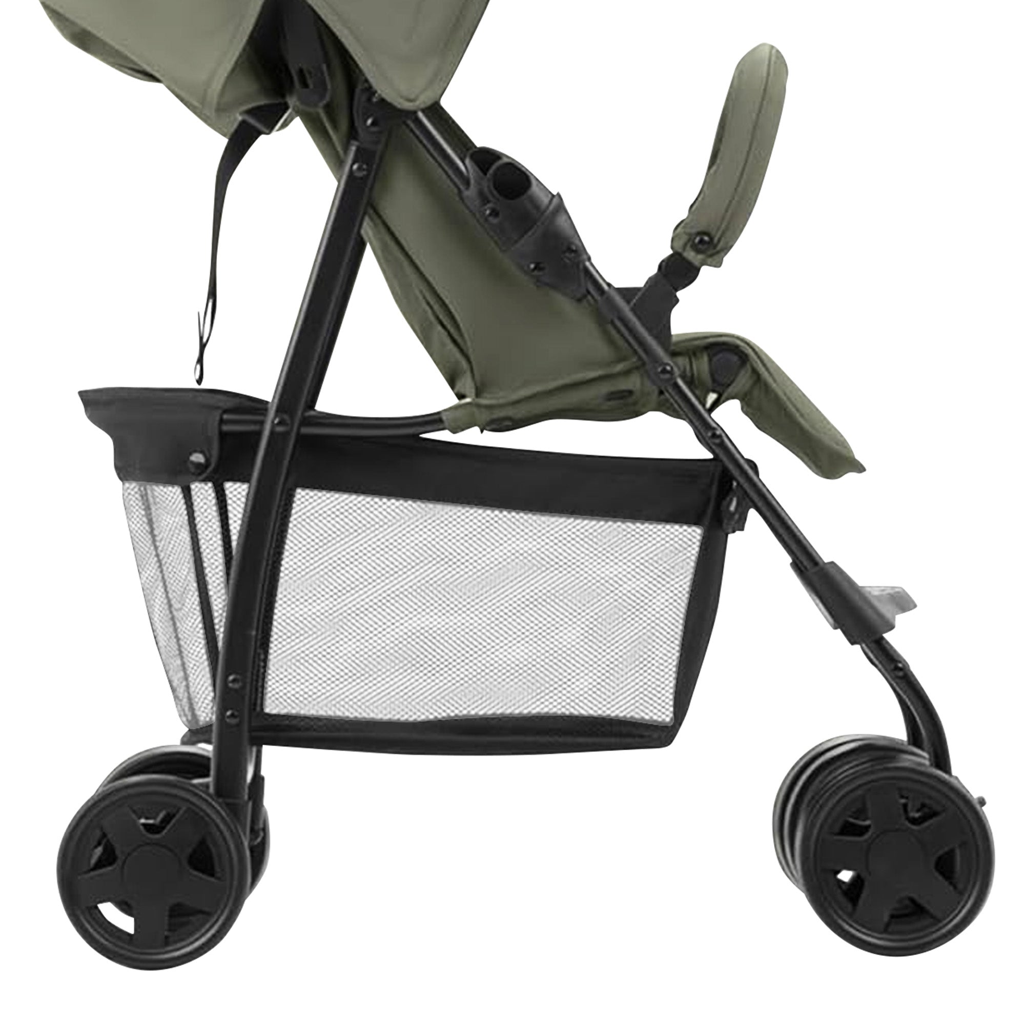 hauck Sport T13 Lightweight Compact Foldable Stroller Push Chair, Dark Olive - VMInnovations