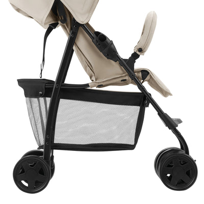 hauck Sport T13 Lightweight Compact and Foldable Stroller, Push Chair, Beige - VMInnovations