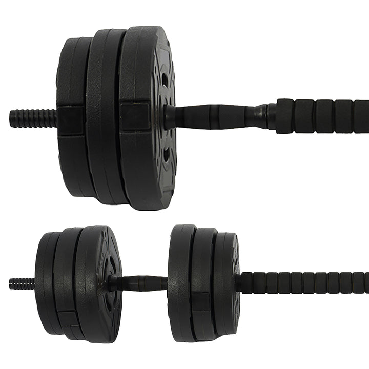 Fitvids 2 in 1 Adjustable Dumbbell Set, 60lbs Free Weights Set with Connector