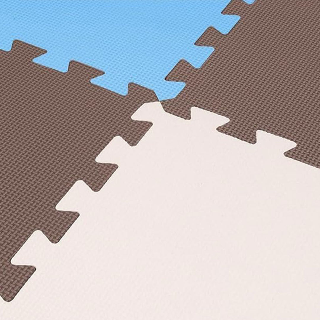 BalanceFrom Fitness 16 Tile Thick Interlocking Puzzle Foam Exercise Mat (Used) - VMInnovations