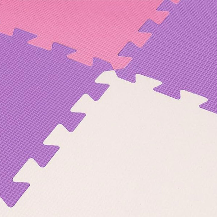 BalanceFrom 16 Tile Thick Interlocking Puzzle Foam Exercise Play Mat (Used)