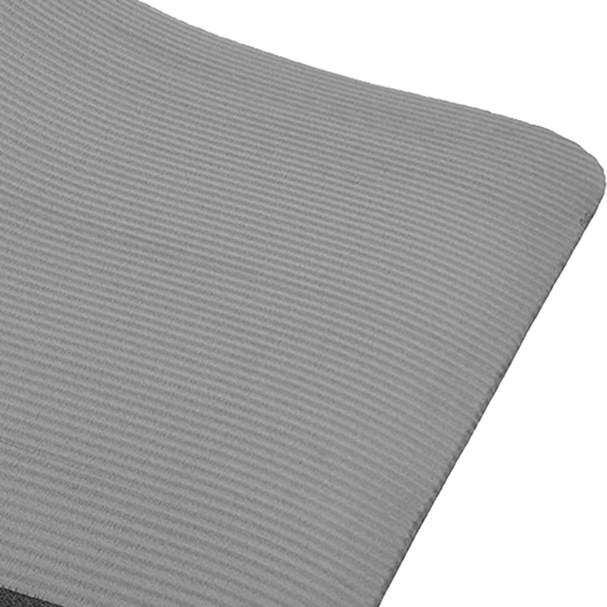 BalanceFrom GoCloud 1" Thick Exercise Yoga Mat w/ Carrying Strap, Gray (Used) - VMInnovations
