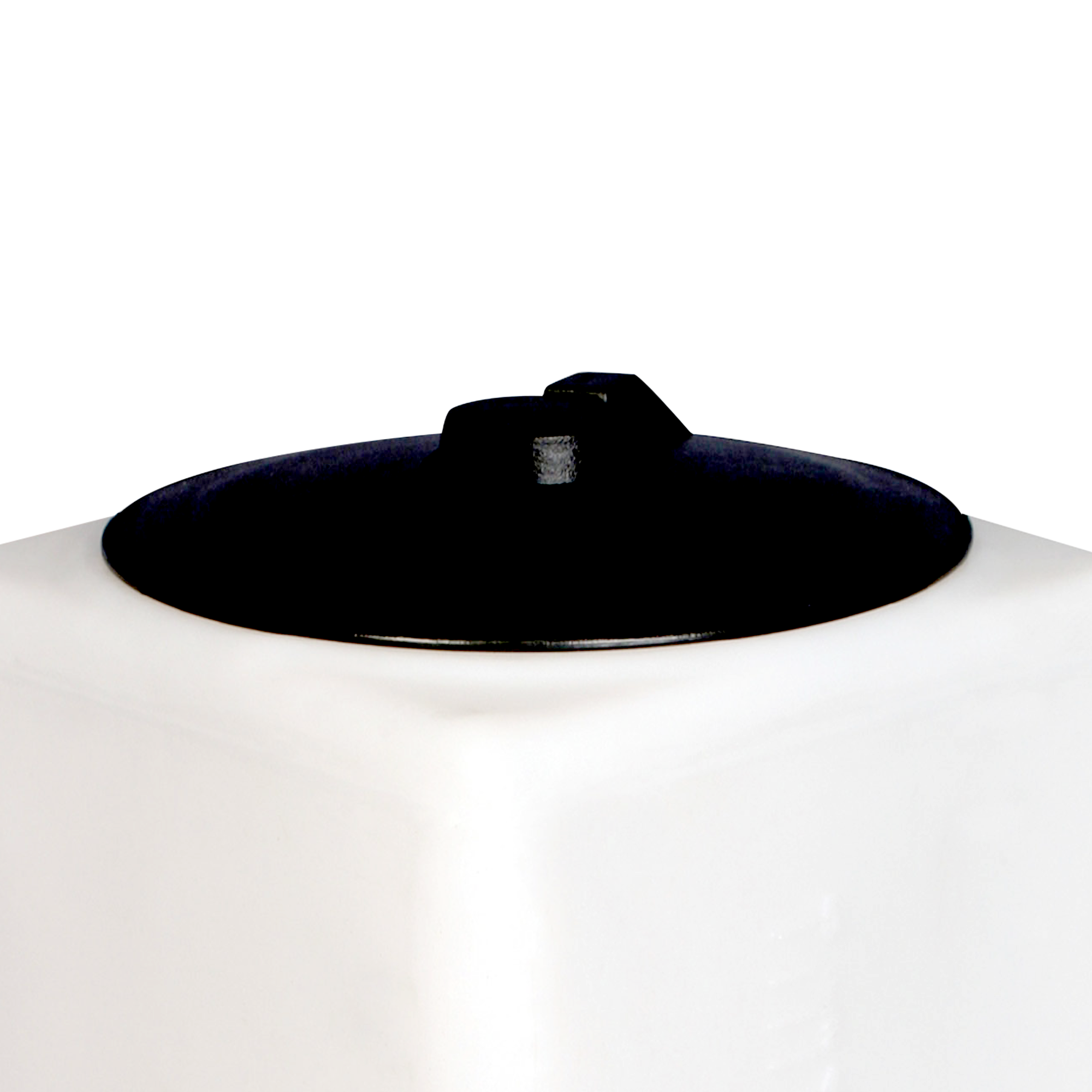 Norwesco 10 Gallon Square Total Drain Tank for Patio, Lawn, and Garden, White