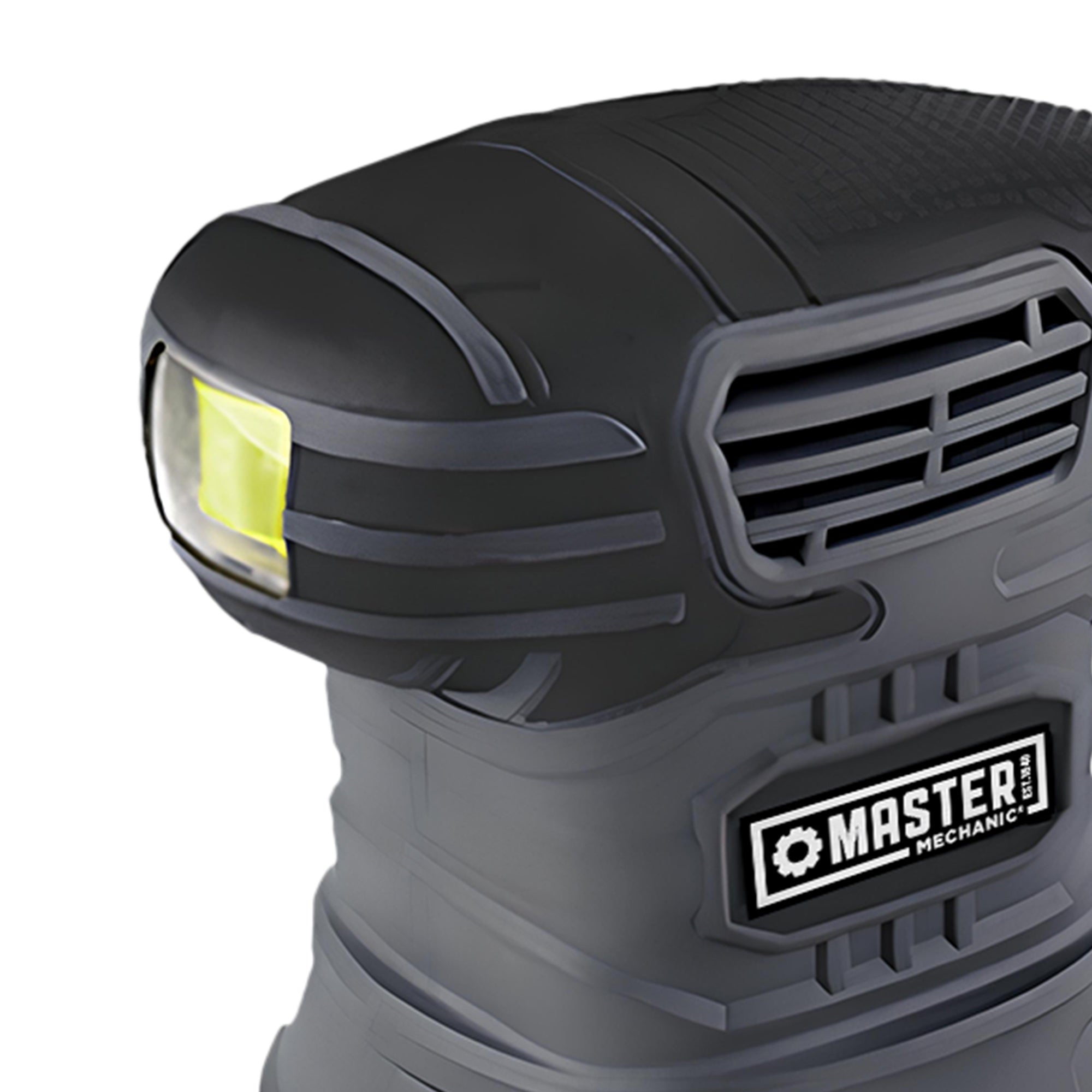 Master Mechanic 5 Inch Random Orbit Sander with Coarse Grit Type and Dust Bag - VMInnovations