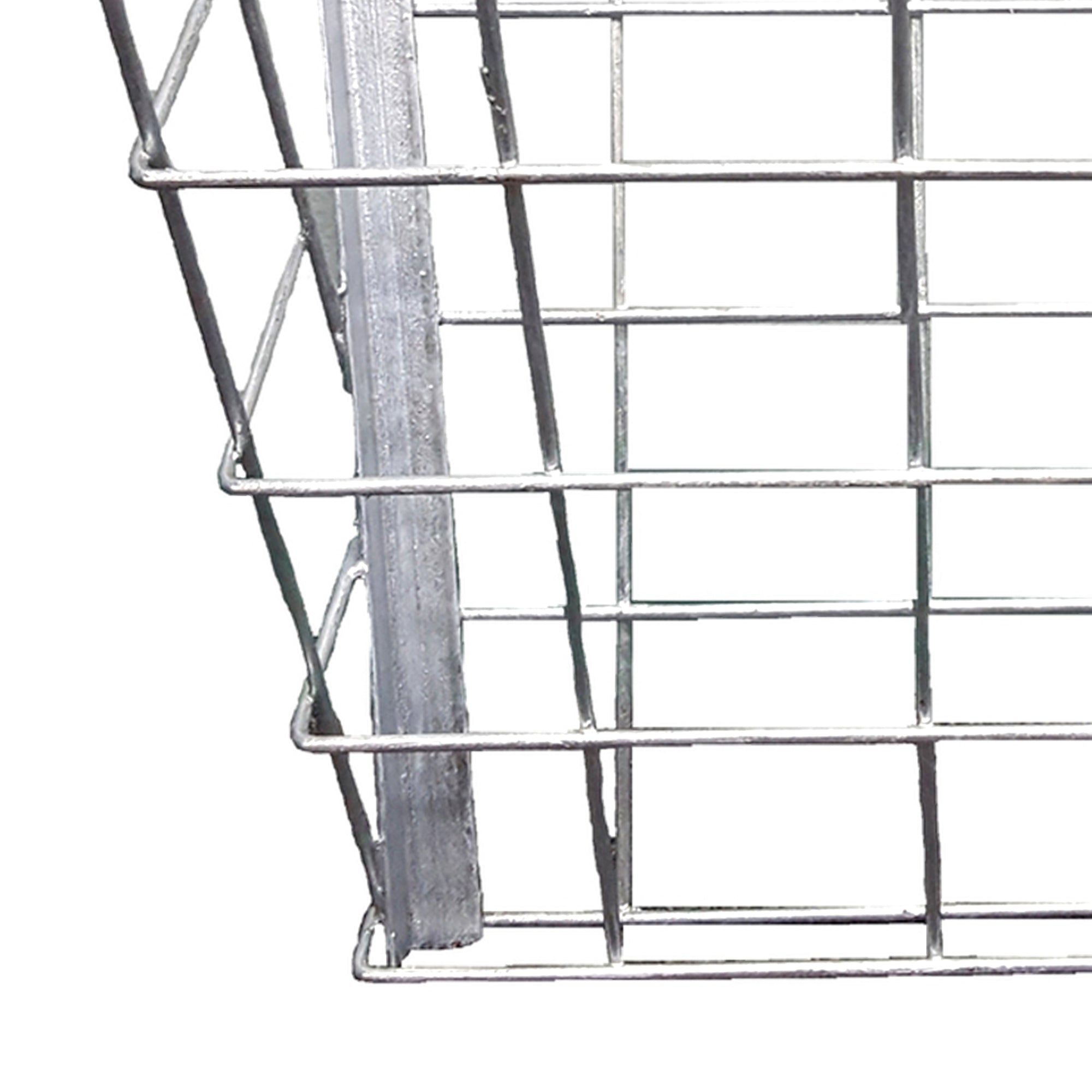 Rugged Ranch Rustproof Steel Sheep & Goat Livestock Hay Feeder Rack (Open Box) - VMInnovations