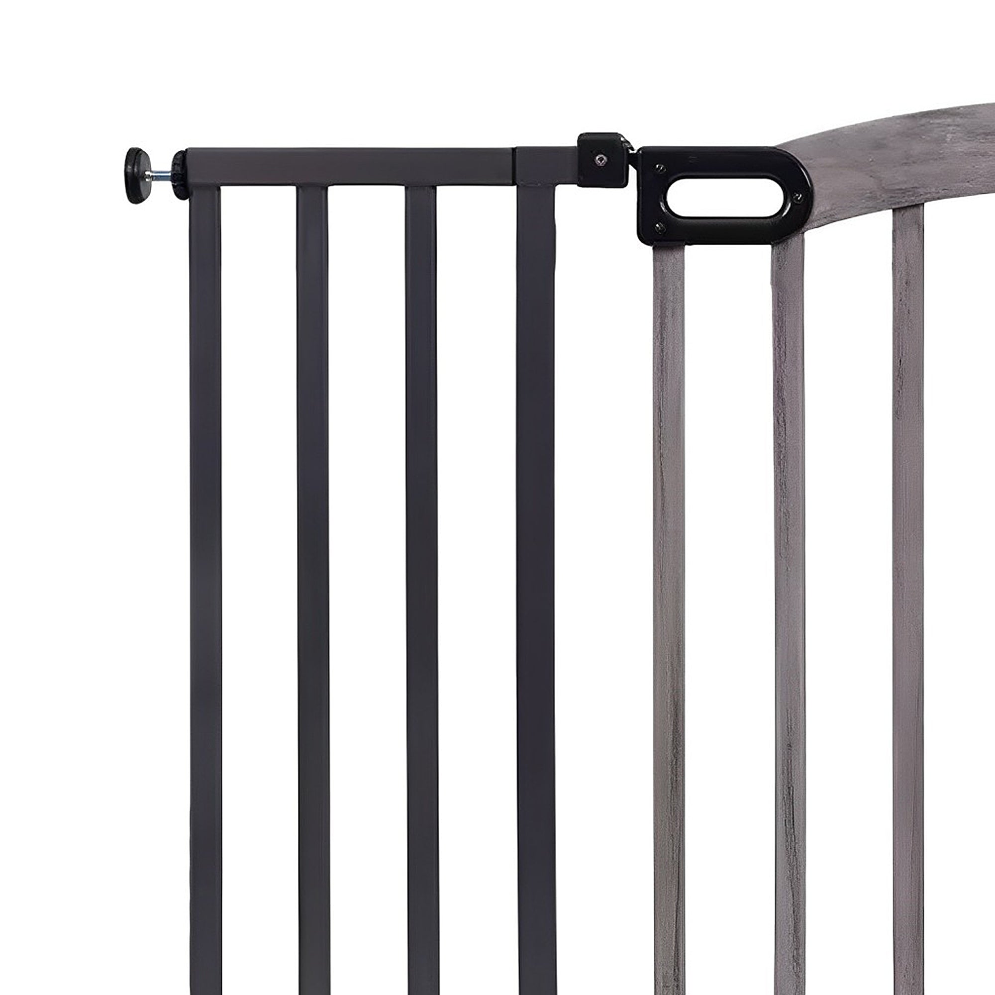 Summer Infant 32" Summer Decorative Wood & Metal Pet and Baby Gate, Gray (Used) - VMInnovations