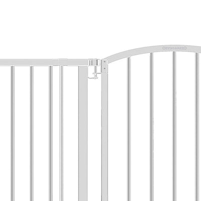 Ingenuity Ozzy & Kazoo 27” Tall Walk Through Gate For Doorway (Open Box)