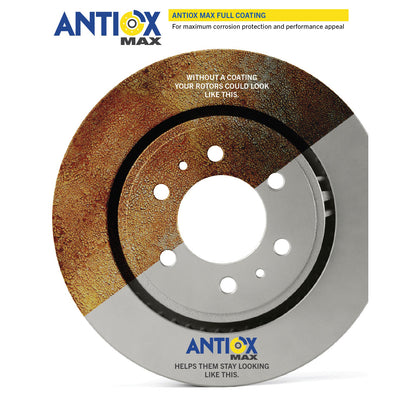 Goodyear Brakes AntiOx Automotive Vehicle Vented Front Brake Rotor (Open Box)