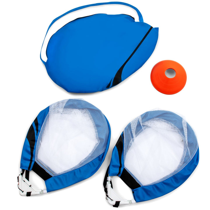 Training Equipment 2.5 Foot Pop Up Soccer Goal Game with Disc Cones (Open Box) - VMInnovations