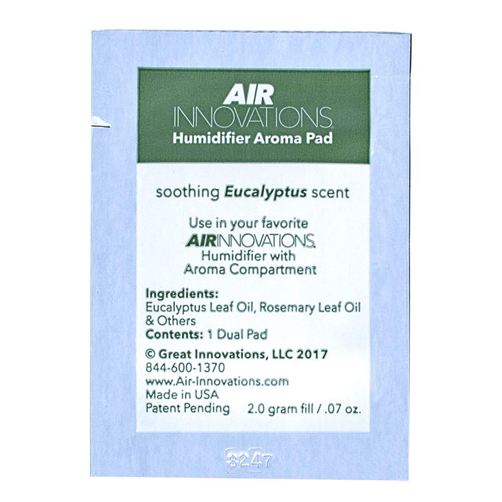 Air Innovations 1.37 Gal Cool Mist Humidifier w/ Aromatherapy Refill, Eucalyptus