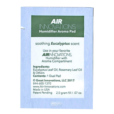 Air Innovations 1.37 Gal Cool Mist Humidifier w/ Aromatherapy Refill, Eucalyptus