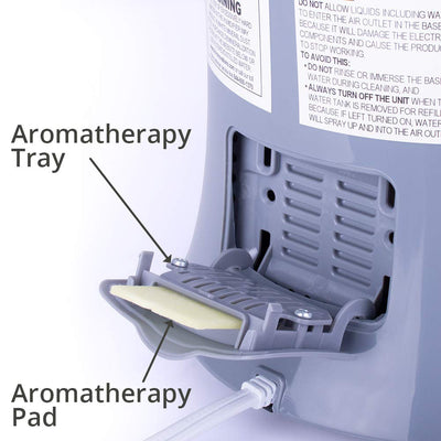 Air Innovations 2.15 Gal Cool Mist Humidifier w/ Aromatherapy Refill, Eucalyptus