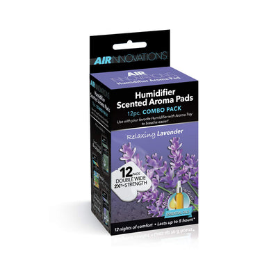 Air Innovations MH-701BA Ultrasonic Cool Mist Humidifier with Refills (12 Pack)