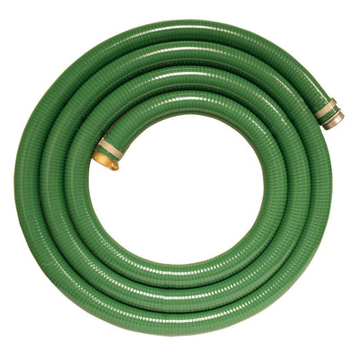 Apache 98128035 2-inch Diameter 15 Foot PVC Water and Fuel Suction Hose, Green - VMInnovations