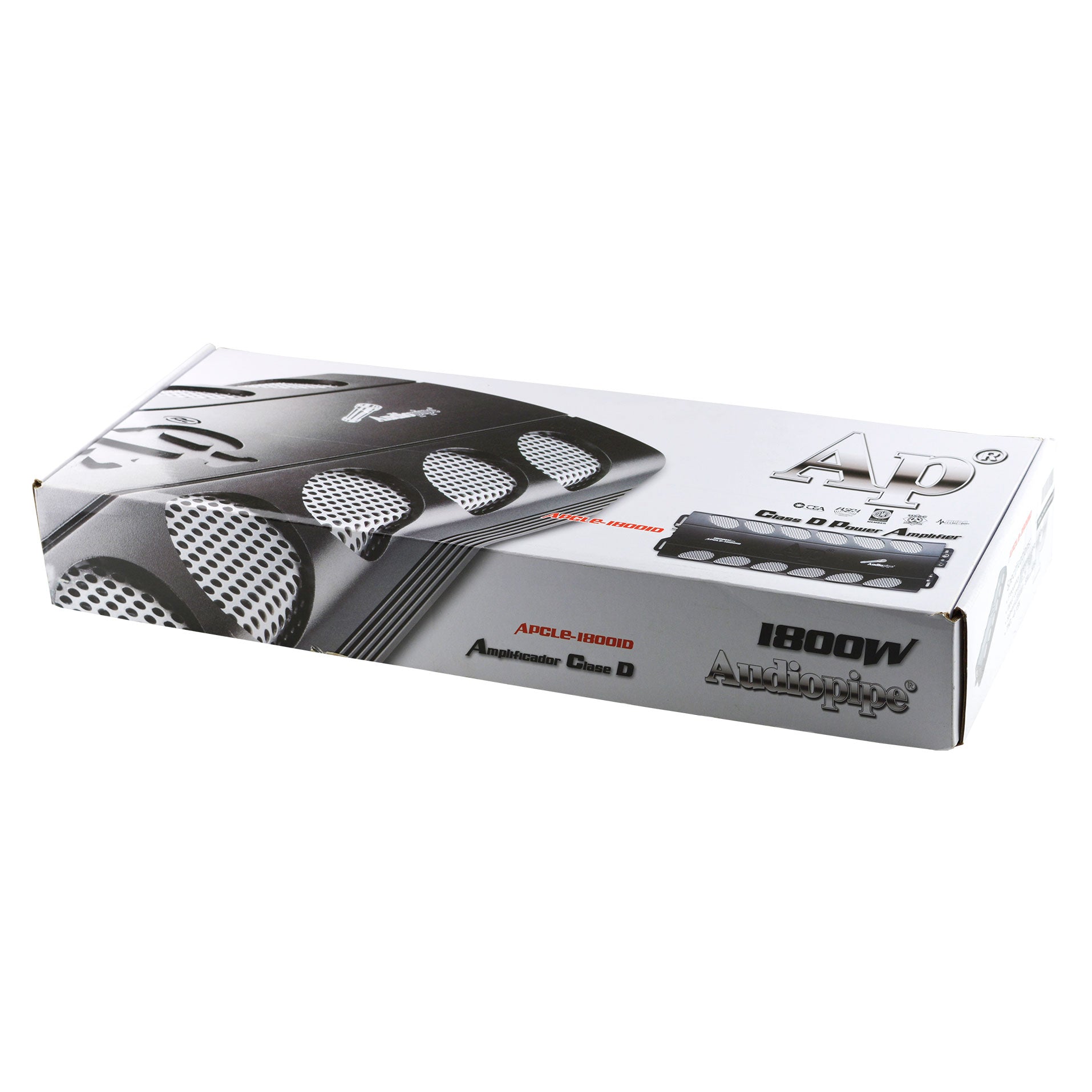 Audiopipe 1800W Class D Mono Amp & 2000W 4-Channel Class AB MOSFET Amp Car Audio - VMInnovations