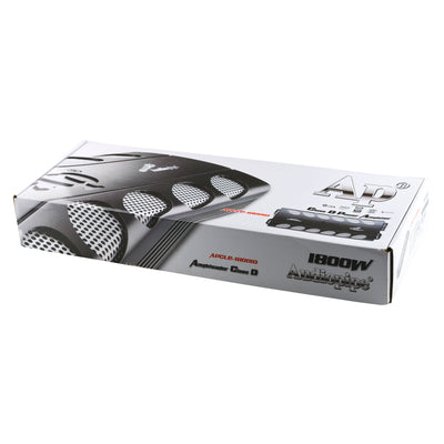 Audiopipe 1800W Class D Mono Amp & 2000W 4-Channel Class AB MOSFET Amp Car Audio - VMInnovations