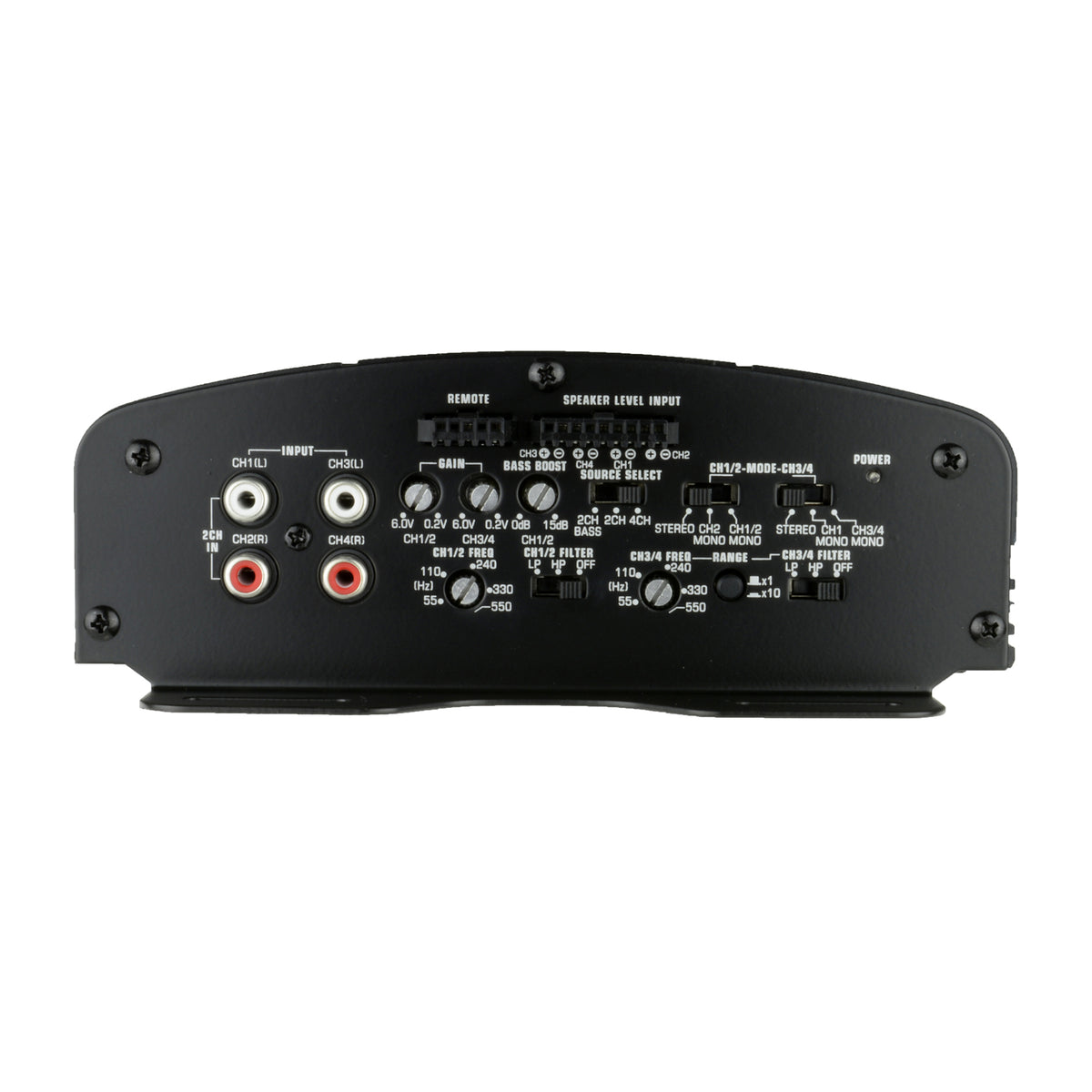 AudioPipe MOSFET Car Stereo Amplifier w/ 2 Audio Bullet Tweeters & Wiring Kit