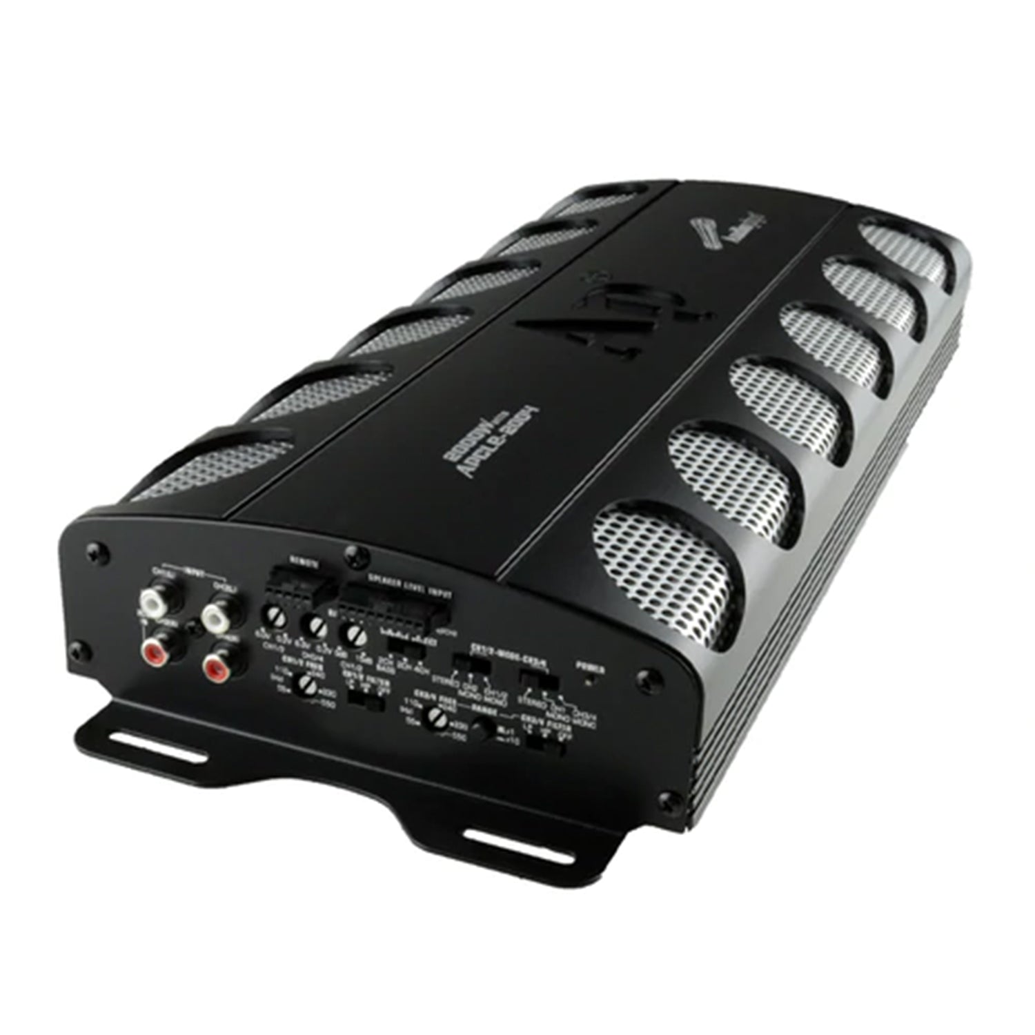 AudioPipe Amp and 12 In Subwoofer 2 Pack, QPower Sub Box, & Soundstorm Wire Kit - VMInnovations