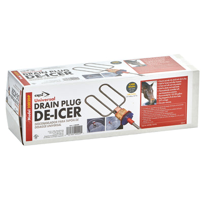 API Universal 1500 Watt Livestock Water Tank Drain Plug Deicer Heater (Used) - VMInnovations