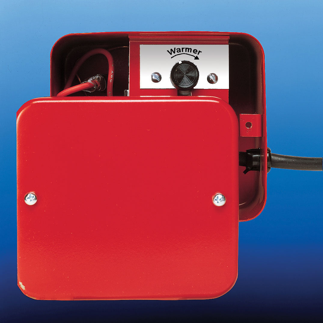 API 1500 Watt Metal Livestock Water Tankside Thermostat Deicer Heater (Open Box) - VMInnovations