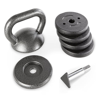 Apex Adjustable Cast Iron Kettlebell Strength Training Weight (Open Box)