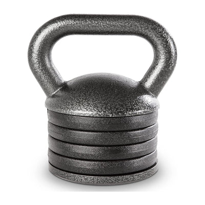 Apex Adjustable Cast Iron Kettlebell Strength Training Weight (Open Box)