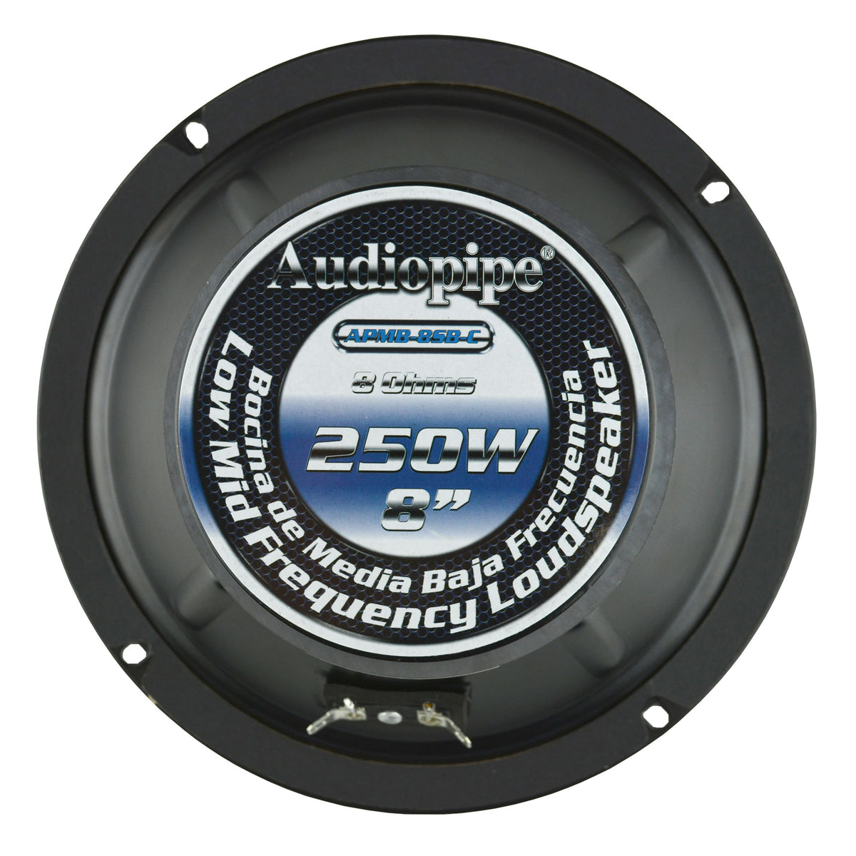 Audiopipe Car Audio Package w/4 8" Midwoofer Speakers & 2 3.75" Titanium Tweeter