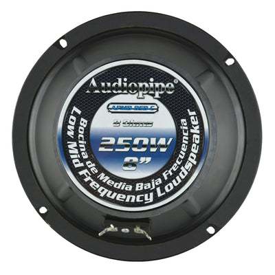 Audiopipe Car Audio Package w/4 8" Midwoofer Speakers & 2 3.75" Titanium Tweeter