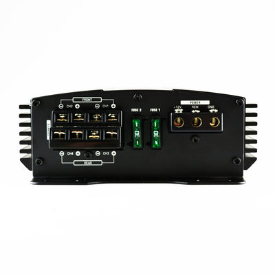 AudioPipe MOSFET Car Stereo Amplifier w/ Audio Subwoofer & Complete Wiring Kit - VMInnovations