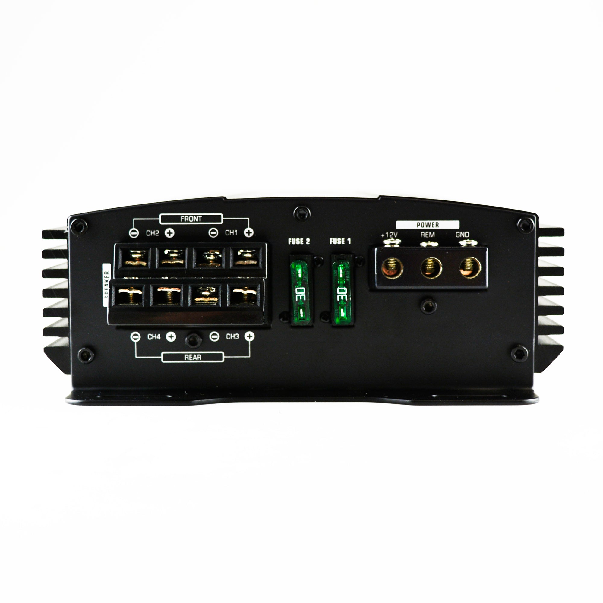 AudioPipe MOSFET Car Stereo Amplifier w/ 4 Bullet Tweeters & Complete Wiring Kit - VMInnovations