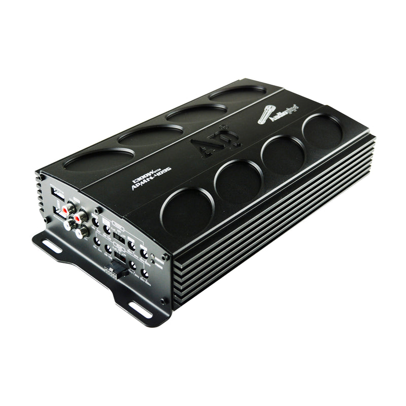 Audiopipe 1300 Watt MOSFET 4 Channel Amp Car Audio Speaker Amplifier (Open Box)