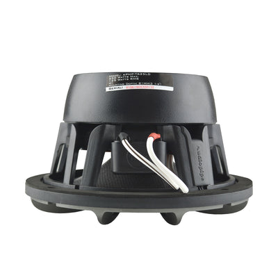 Audiopipe APMP-T625LD 6.5 Inch 250 Watt 4 Ohm 2 Way Marine Audio Speaker, Silver